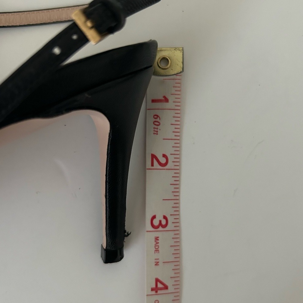 Gucci Victoria Classic Strappy Horsebit Black Leather Sandals Heels Shoes - 37 - Picture 11 of 14